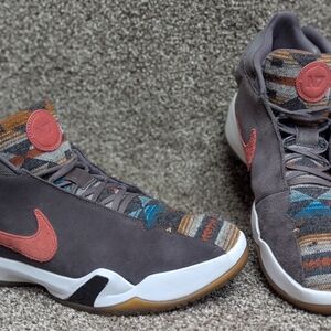 Nike Zoom Heritage N7 Suede Pendleton Thunder Gray Redwood Men's Size 12 2019